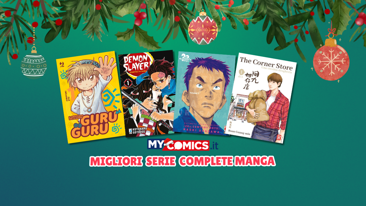 Immagine di Le migliori serie complete manga da regalare su Mycomics