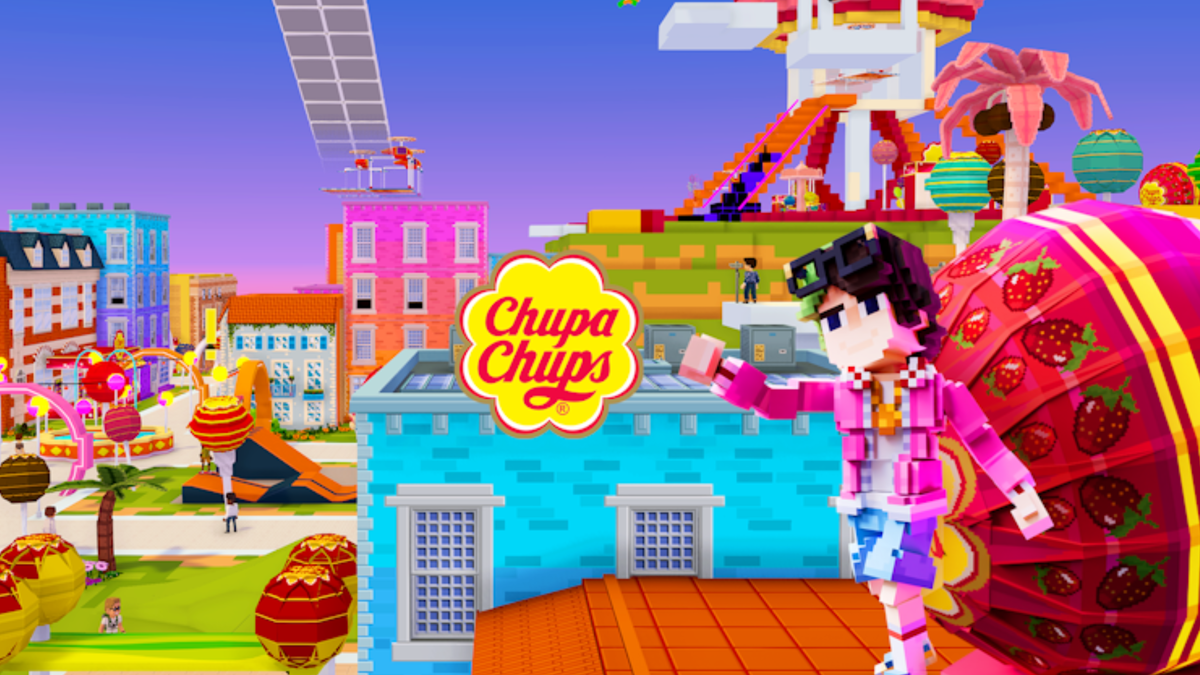 Immagine di Chupa Chups City arriva con The Sandbox con un tocco di nostalgia