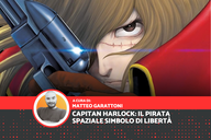 Copertina di Capitan Harlock: il pirata spaziale simbolo di libertà e speranza