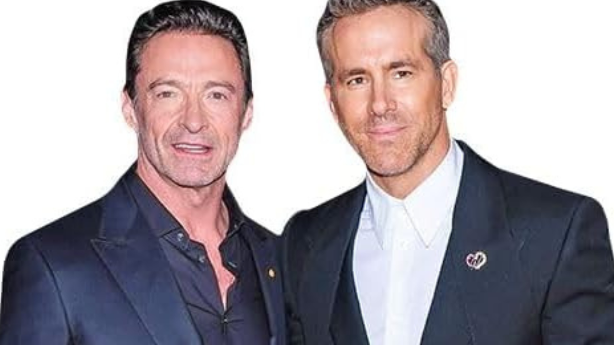 Immagine di Ryan Reynolds e Hugh Jackman membri di una boyband nel loro prossimo film