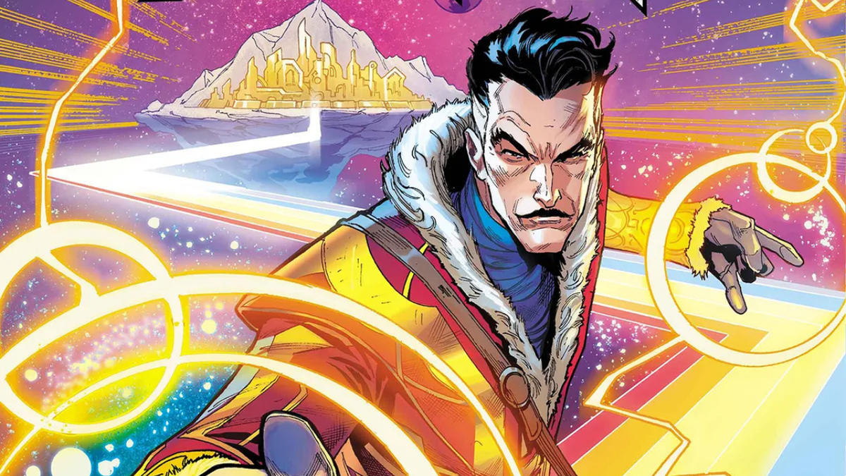 Immagine di Doctor Strange ad Asgard nella nuova serie Marvel