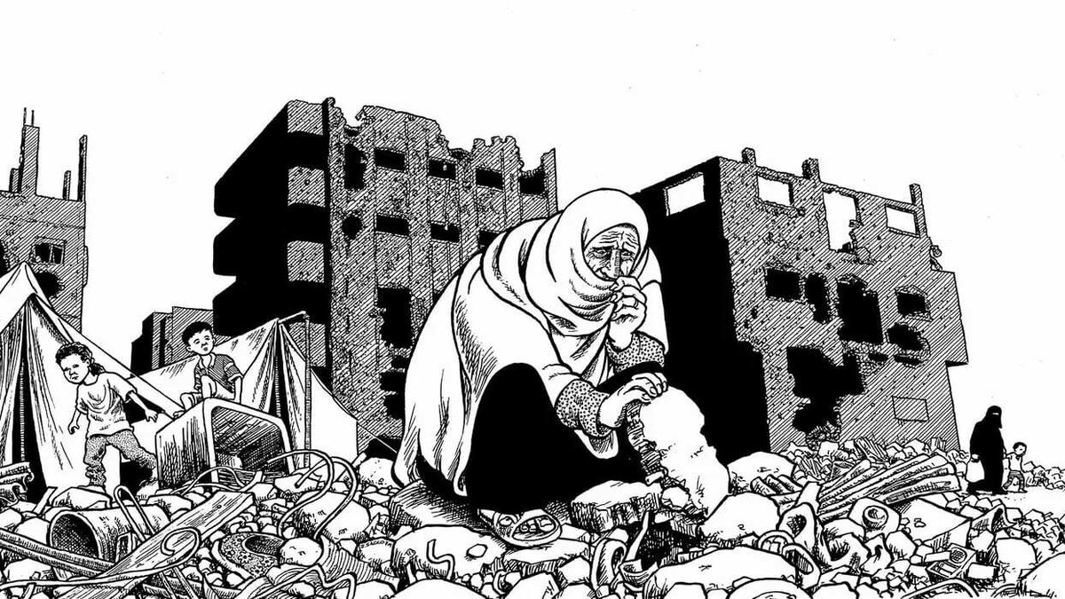Immagine di Art Spiegelman e Joe Sacco: il fumetto su Gaza è disponibile gratis online