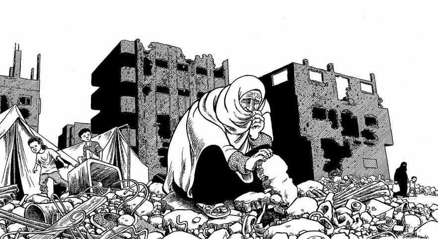 Art Spiegelman (Maus): il suo fumetto su Gaza non sarà una graphic novel