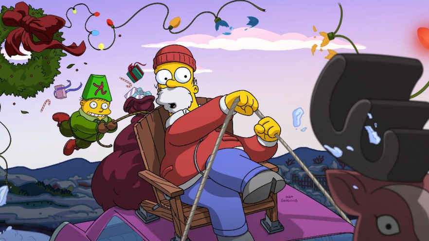 I Simpson: su Disney Plus arriva un doppio episodio natalizio