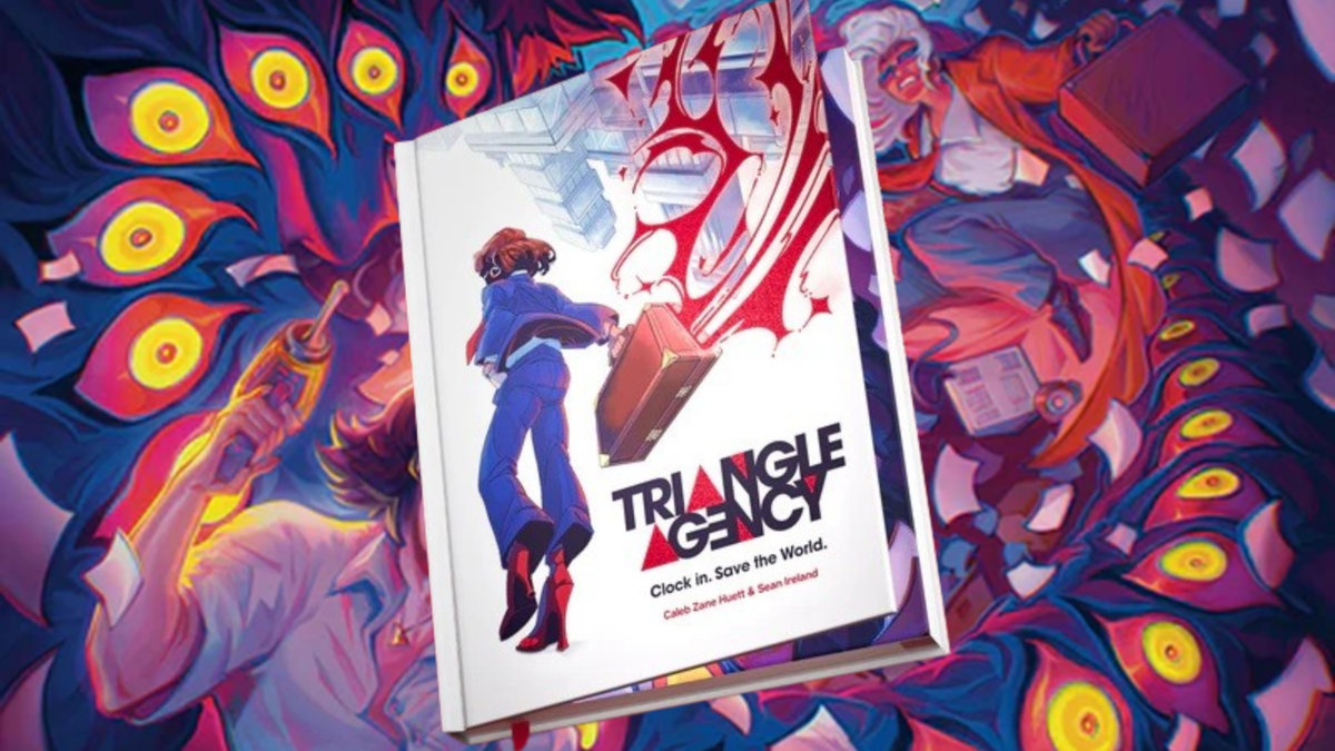 Immagine di Triangle Agency: il Core Rulebook è disponibile per il preordine