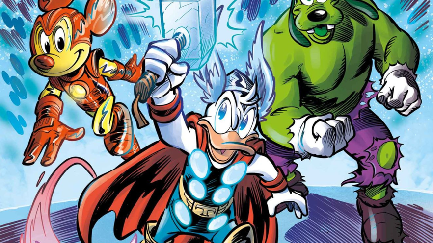 Marvel e Disney: l'anteprima del fumetto con Topolino ed i suoi amici nei panni degli Avengers