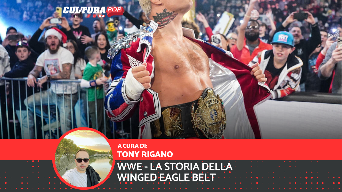 Immagine di WWE: la storia della Winged Eagle Belt