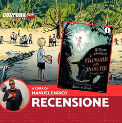 Copertina di Il Signore delle Mosche - Graphic Novel, recensione: le ombre dell'anima umana