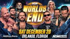 Copertina di AEW Worlds End 2024: card e come vederlo in streaming