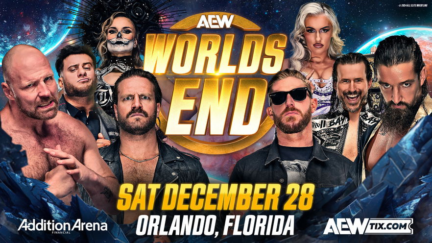 AEW Worlds End 2024: card e come vederlo in streaming