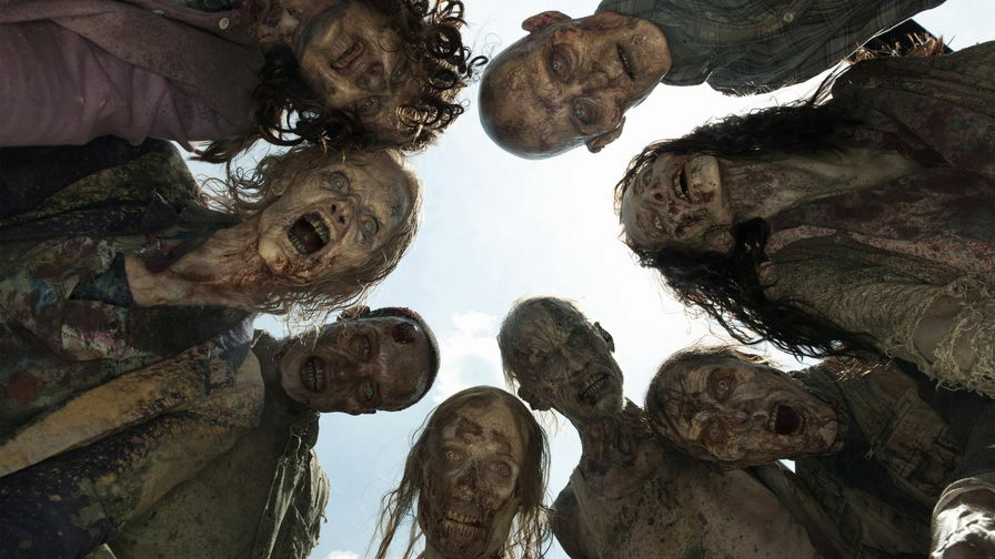 The Walking Dead - Gruppo di zombie