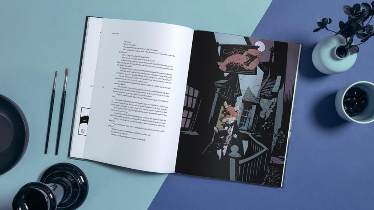 Immagine di Pinocchio di Mike Mignola: Edizione NPE conferma che il volume uscirà nel 2025