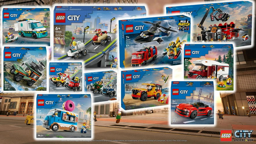 Novità LEGO City: ecco cosa ci aspetta nel 2025