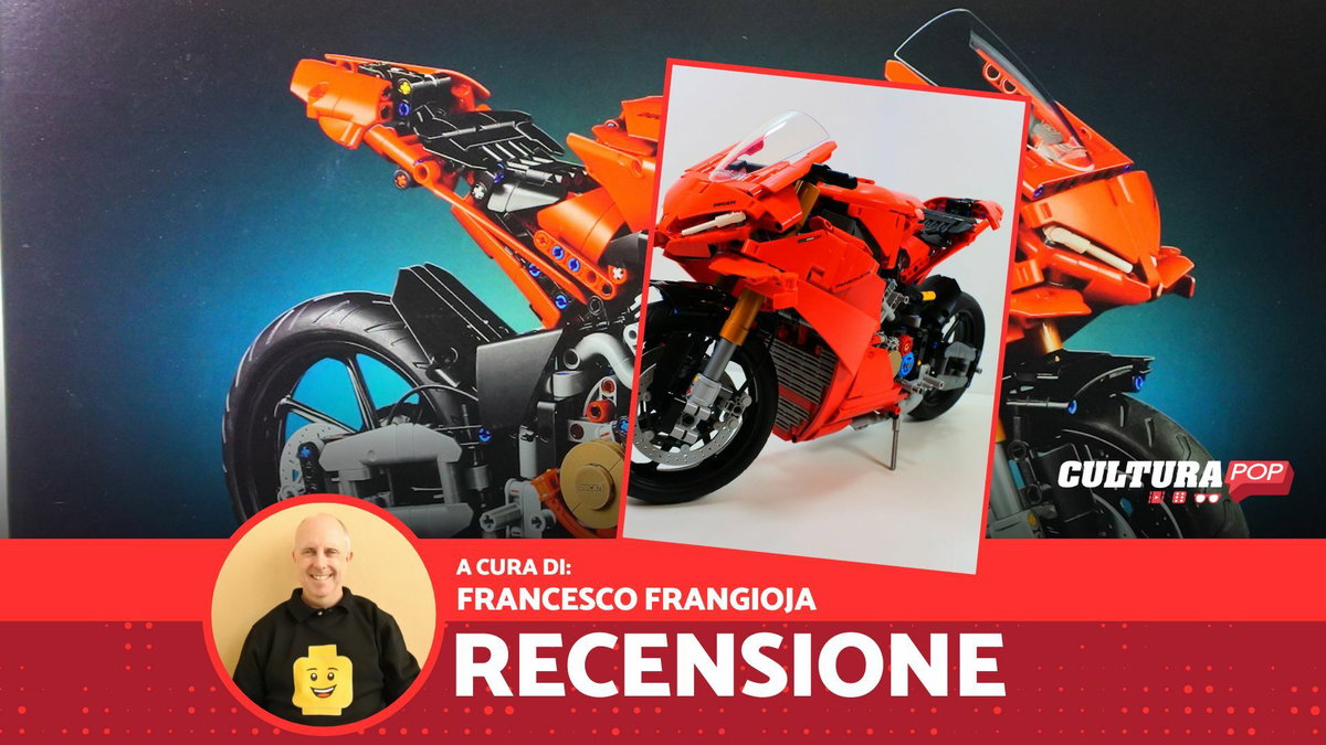Immagine di LEGO Technic Ducati Panigale V4 S: la recensione