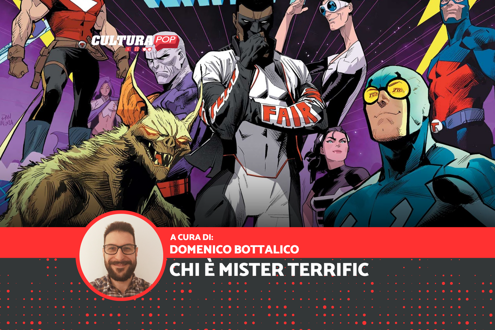 Chi è Mister Terrific: il terzo uomo più intelligente dell'Universo DC!