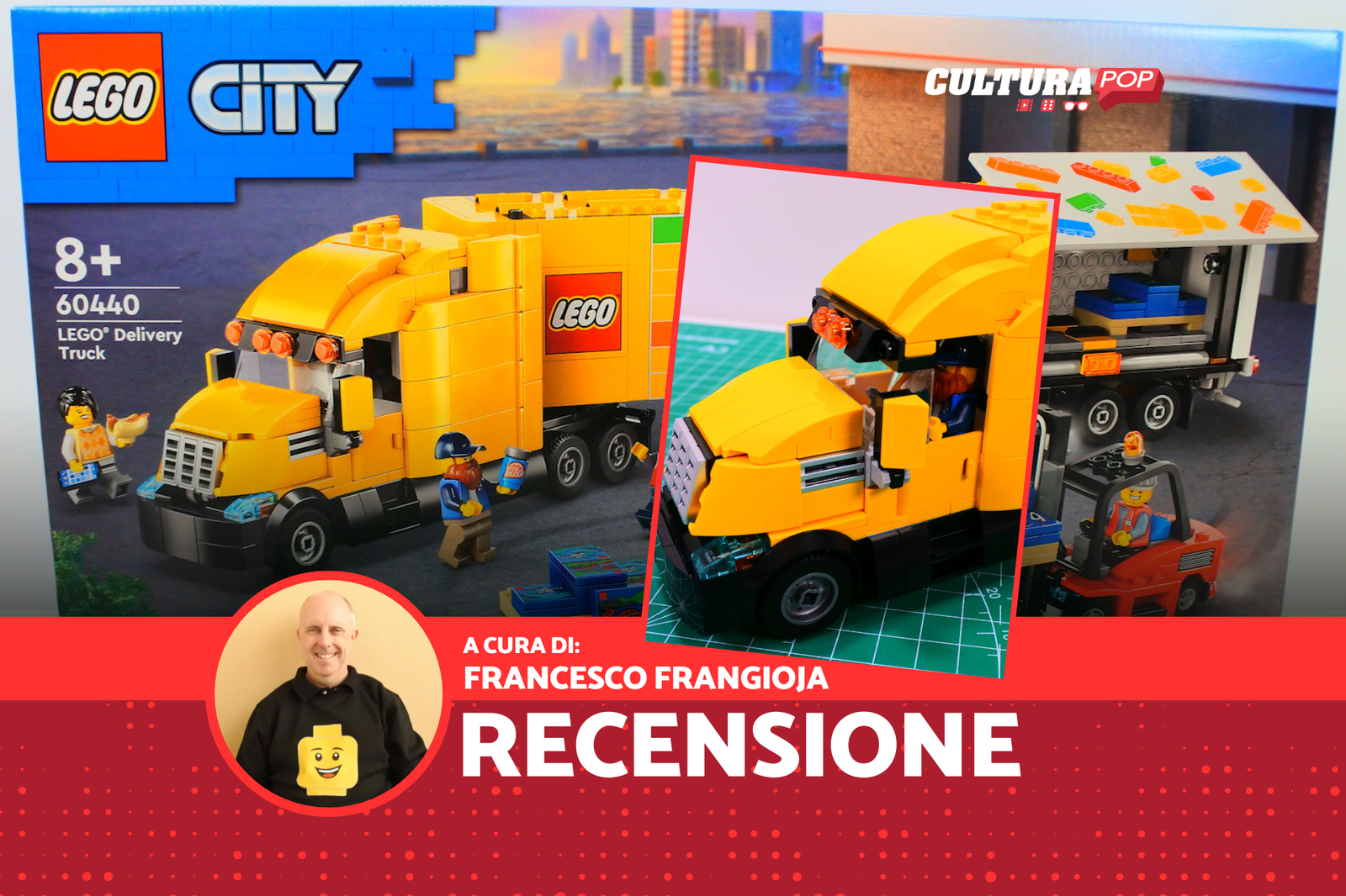 LEGO City 60440 Camion per le consegne giallo: la recensione