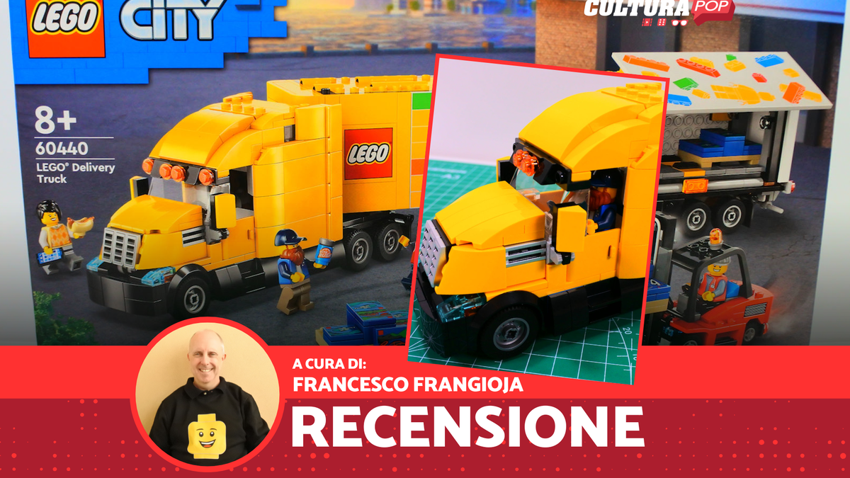 Immagine di LEGO City 60440 Camion per le consegne giallo: la recensione