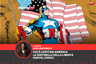 Copertina di Chi è Capitan America: la Sentinella della Libertà Marvel Comics