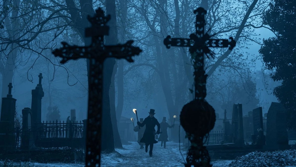 Immagine di Nosferatu: Eggers ha avuto uno strano problema con la neve artificiale