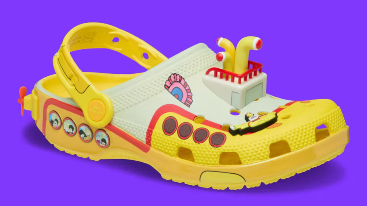 Immagine di The Beatles e Crocs per la collezione Yellow Submarine
