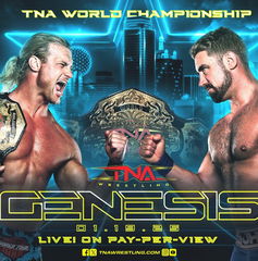 Copertina di TNA Genesis 2025: card e come vederlo in streaming