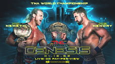 Copertina di TNA Genesis 2025: card e come vederlo in streaming