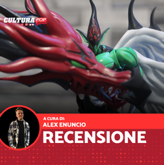 Copertina di Elemental Hero Flame Wingman SH Monsterarts, recensione: una figure fiammeggiante per i fan di Yu-Gi-Oh!