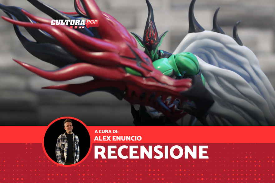 Elemental Hero Flame Wingman SH Monsterarts, recensione: una figure fiammeggiante per i fan di Yu-Gi-Oh!