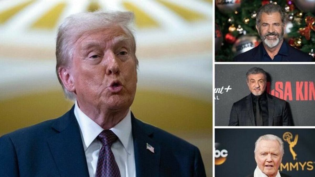 Immagine di Trump ha nominato Sylvester Stallone, Mel Gibson e Jon Voight ambasciatori di Hollywood
