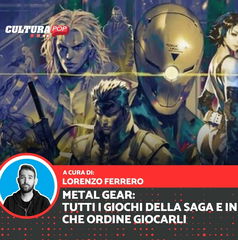 Copertina di Metal Gear: tutti i giochi della saga e in che ordine giocarli