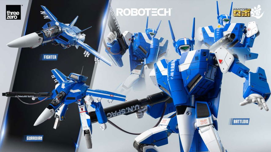 Robotech: la leggenda di Max Sterling rivive nel nuovo VF-1J Veritech di Threezero