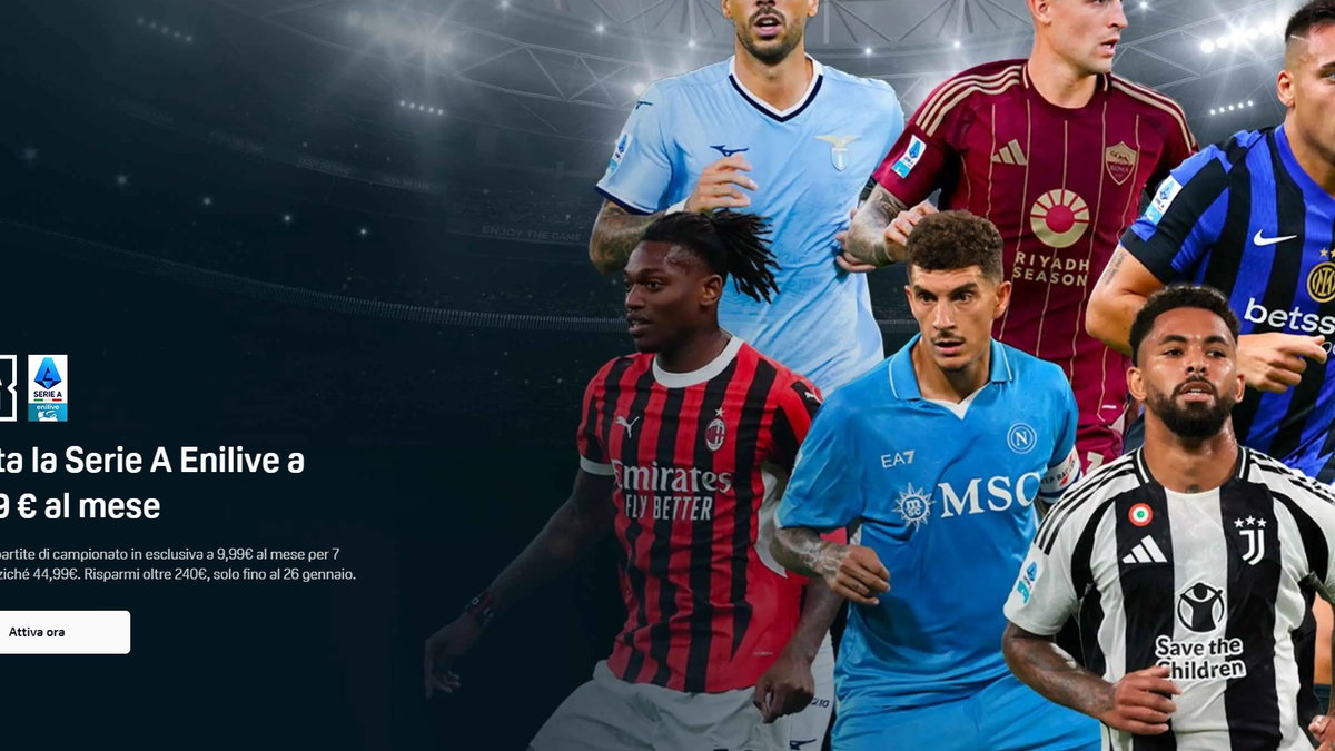 Immagine di Incredibile offerta DAZN: il piano Standard a soli 9,99€ per 7 mesi