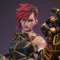 Copertina di Arcane: Vi protagonista di una spettacolare action doll firmata Hot Toys