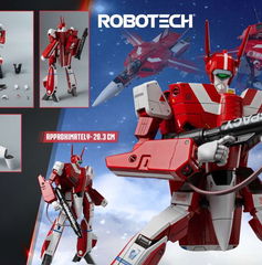 Copertina di Robotech: arriva il VF-1J Veritech di Miriya Sterling firmato Threezero