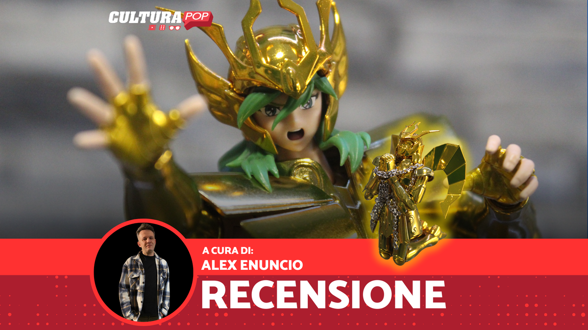 Immagine di Virgo Shun, recensione: eleganza dorata nella linea Myth Cloth EX Metal