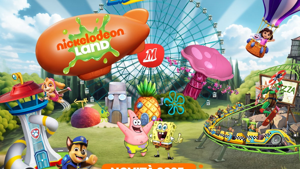Immagine di Mirabilandia: in arrivo Nickelodeon Land nel 2025