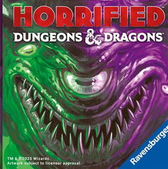 Copertina di Horrified: Ravensburger ha annunciato l'edizione Dungeons & Dragons