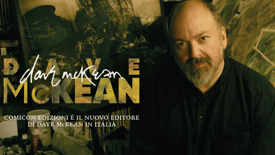 Il leggendario Dave McKean sarà ospite a Napoli COMICON 2025