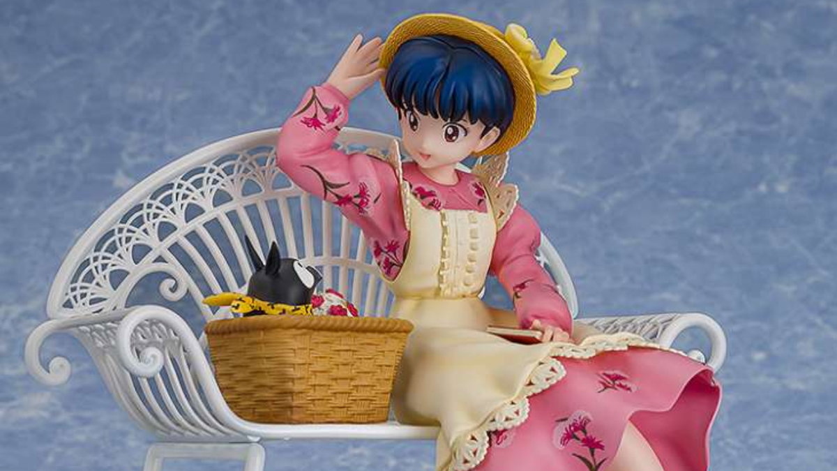 Immagine di Akane Tendo e P-Chan insieme nella nuova statua di Proof