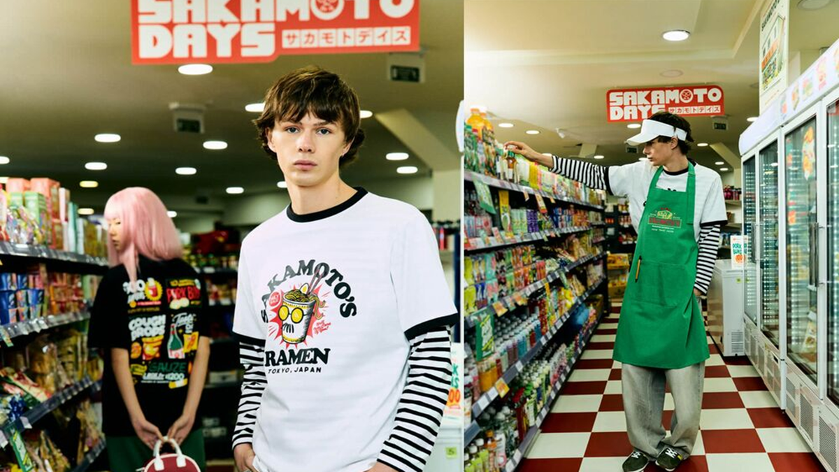 Immagine di Sakamoto Days e Pull & Bear per una collezione esplosiva!