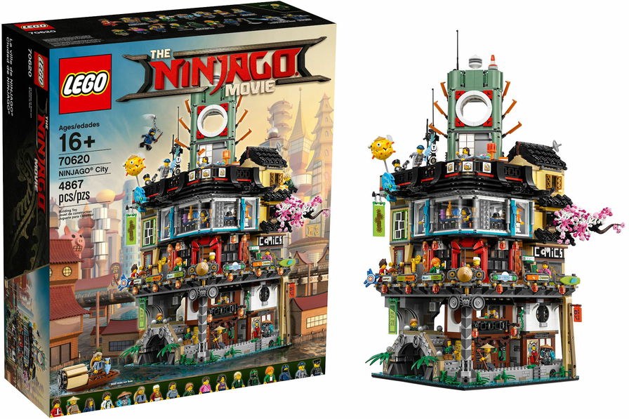 Ninjago City si espande con un nuovo edificio