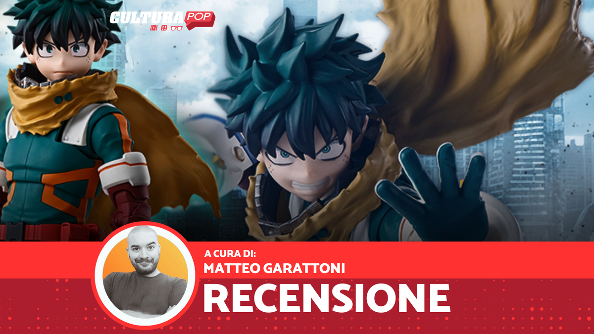 Immagine di Deku SH Figuarts, recensione: la nuova strepitosa figure di Bandai