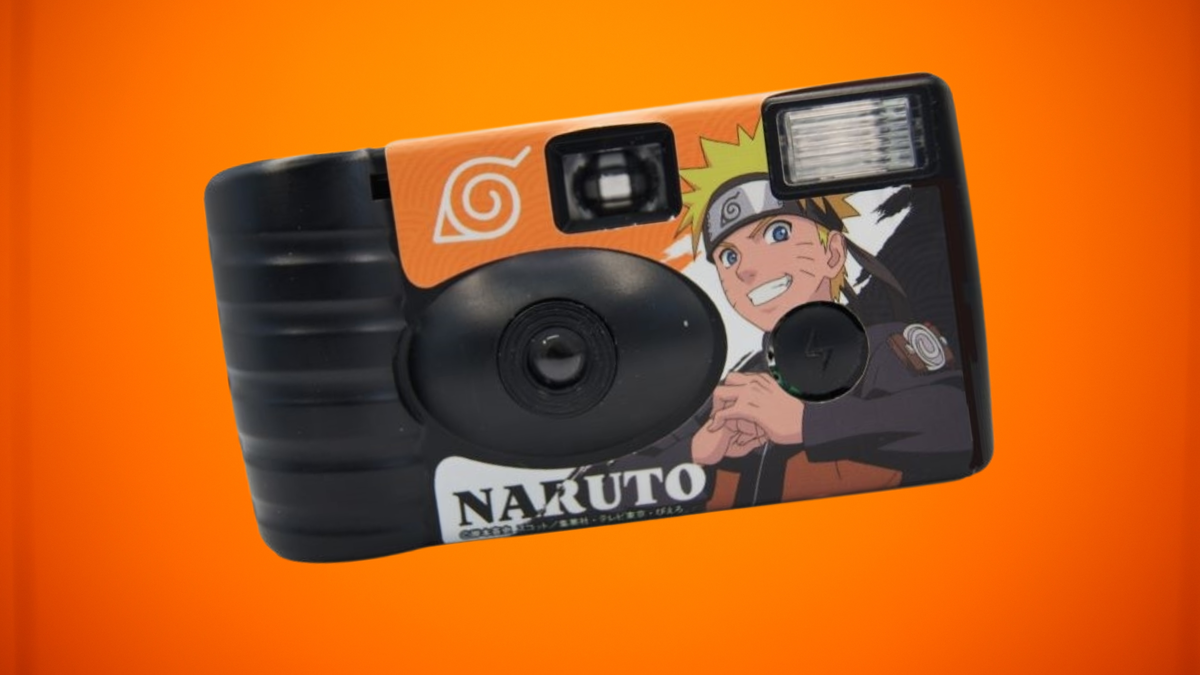 Immagine di Naruto sbarca nel mondo della fotografia retrò con due nuove fotocamere a tema