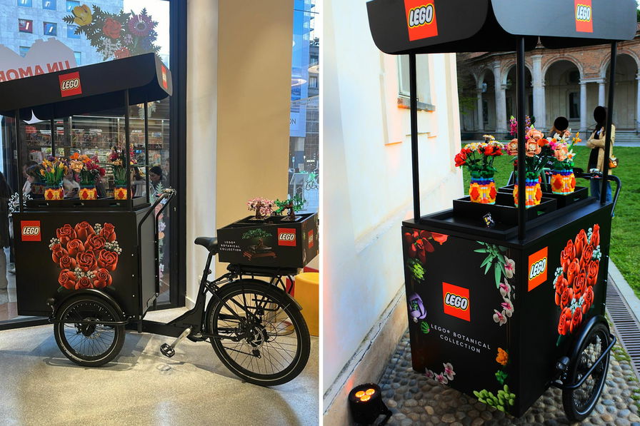 LEGO e Michielin: fiori d'amore a Sanremo