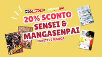 Super Offerta MyComics: 20% di sconto sui titoli Mangasenpai e Sensei!