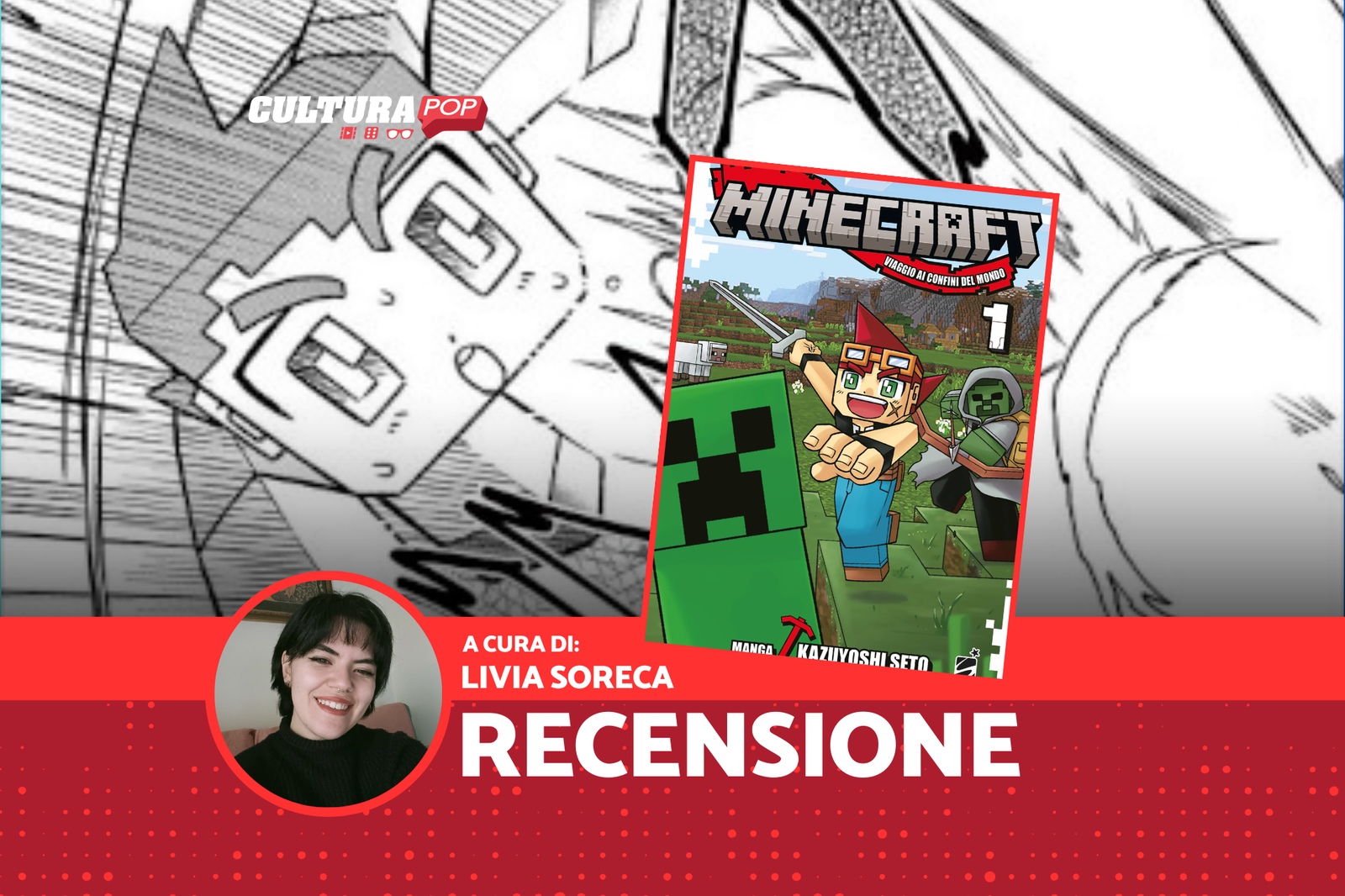 Minecraft - Viaggio ai confini del mondo, recensione: un manga semplicemente geniale