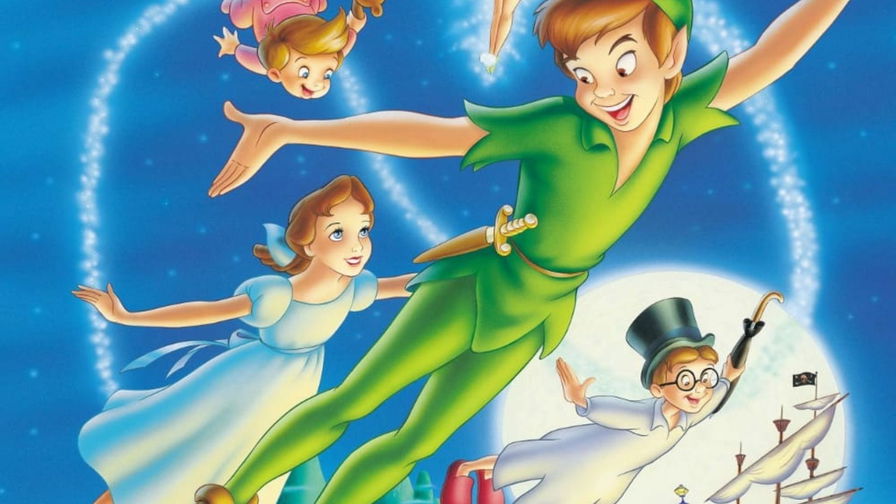 Le avventure di Peter Pan - Poster del film con protagonisti