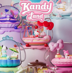 Copertina di Mighty Jaxx rende Hello Kitty ancora più dolce con la collezione Kandyland Diorami