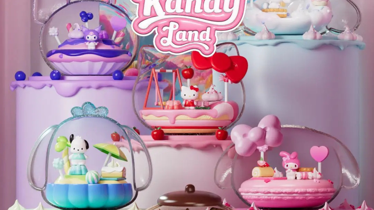 Immagine di Mighty Jaxx rende Hello Kitty ancora più dolce con la collezione Kandyland Diorami