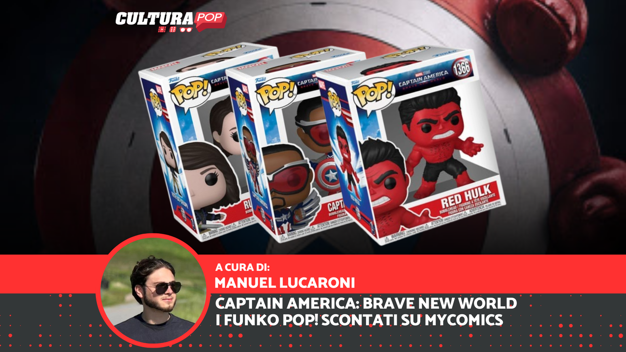 Immagine di I Funko POP! di Captain America: Brave New World in sconto su MyComics